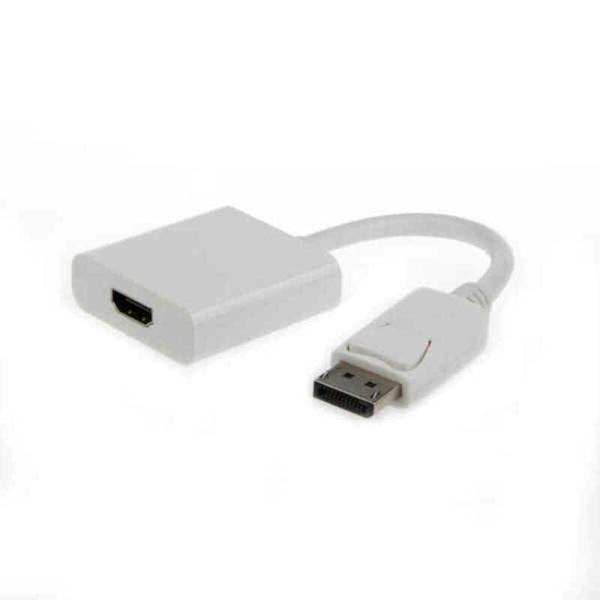 Adaptador DisplayPort para HDMI GEMBIRD Branco
