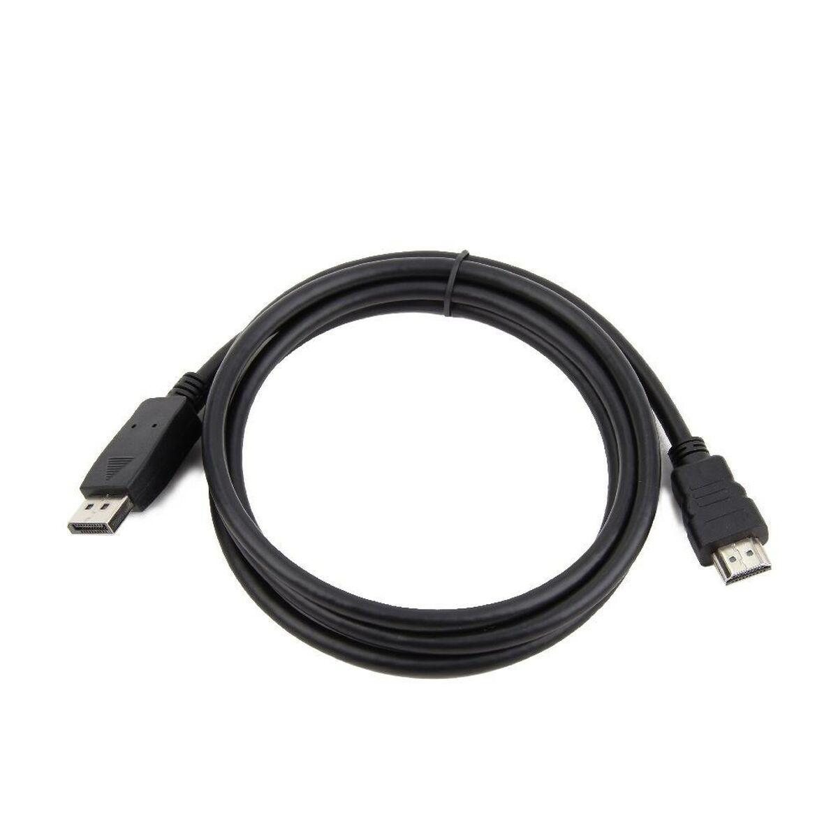 Cabo DisplayPort a HDMI GEMBIRD DisplayPort - HDMI, 1m