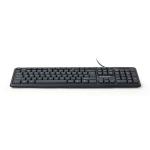 Teclado GEMBIRD KB-U-103 Preto Qwerty espanhol