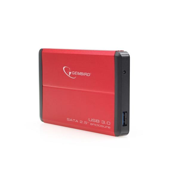 Caixa externa GEMBIRD EE2-U3S-2-R Vermelho 2,5"