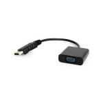 Adaptador DisplayPort para VGA GEMBIRD A-DPM-VGAF-02 Preto