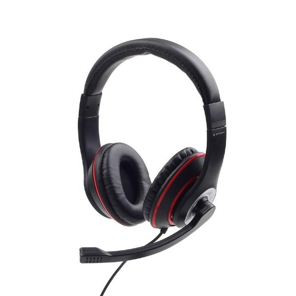 Auriculares com microfone GEMBIRD MHS-03-BKRD Preto