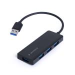 Hub USB GEMBIRD UHB-U3P4-03 Preto