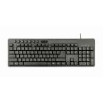Teclado e Rato GEMBIRD KBS-UM-04 Preto Monocromática QWERTY Qwerty US