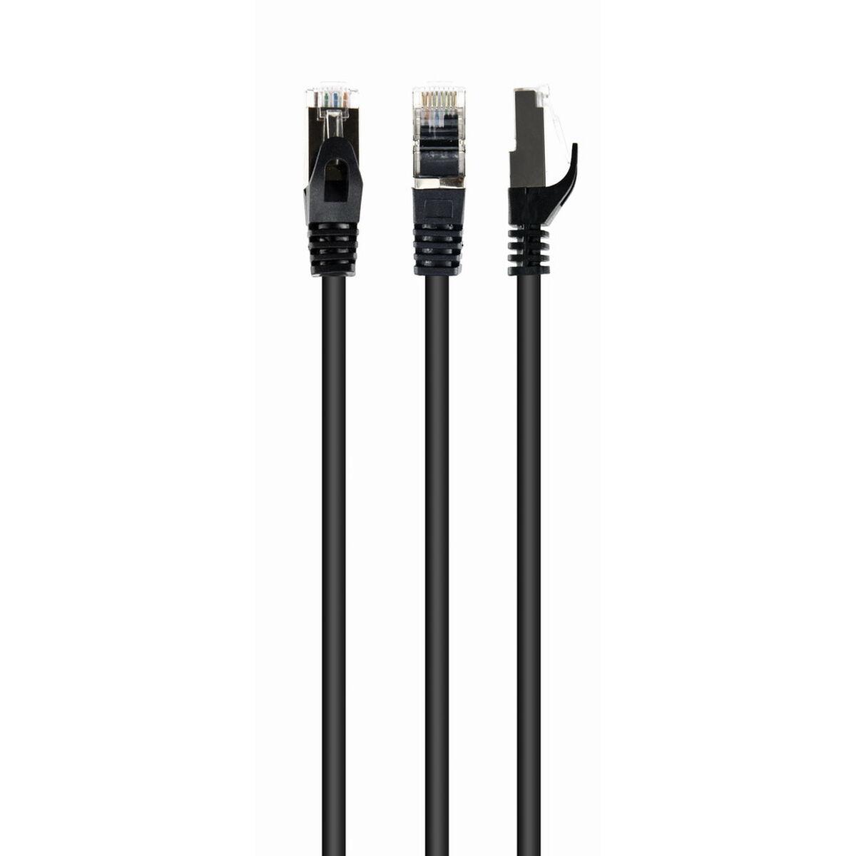 Cabo de rede rígido FTP Categoria 6 GEMBIRD PP6A-LSZHCU-BK-10M 10 m Preto