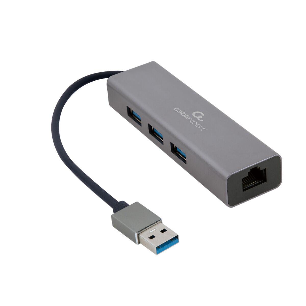 Adaptador USB C para VGA GEMBIRD A-AMU3-LAN-01