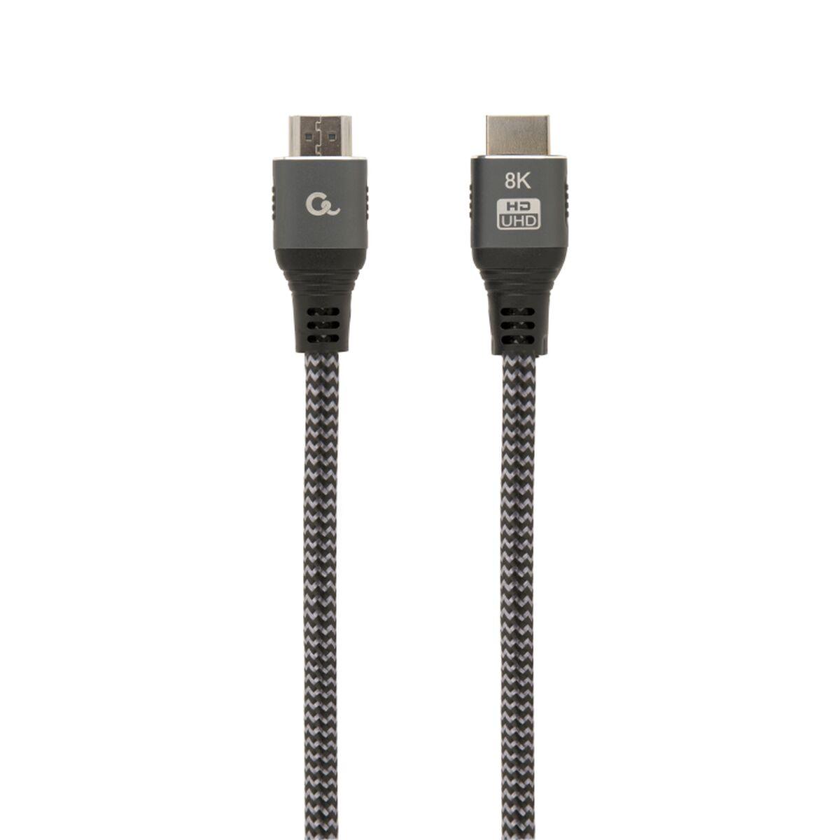 Cabo HDMI com Ethernet GEMBIRD Select Plus Series Preto 2 m