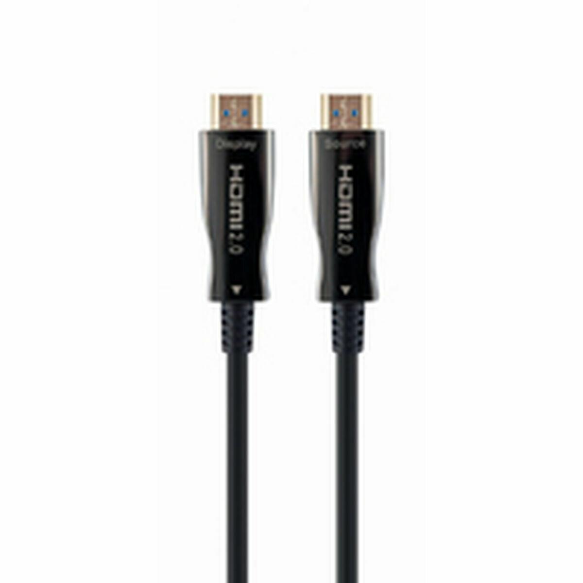 Cabo HDMI GEMBIRD CCBP-HDMI-AOC-20M-02 Preto 20 m