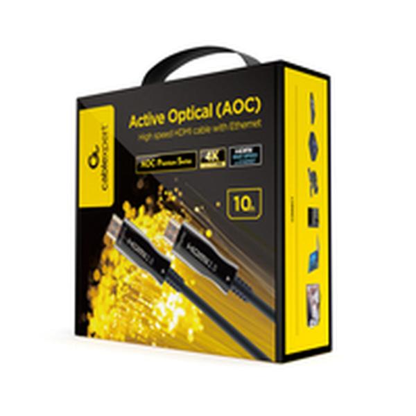 Cabo HDMI GEMBIRD CCBP-HDMI-AOC-10M-02 10 m Preto