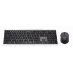 Teclado GEMBIRD KBS-ECLIPSE-M500-ES Preto Qwerty espanhol