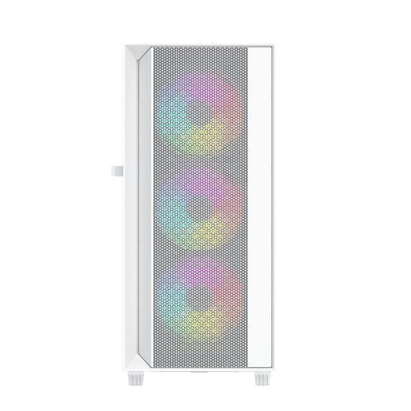 Caixa Semitorre ATX GEMBIRD Fornax 4000W ARGB Branco Multicolor