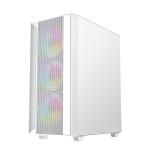 Caixa Semitorre ATX GEMBIRD Fornax 4000W ARGB Branco Multicolor