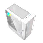 Caixa Semitorre ATX GEMBIRD Fornax 4000W ARGB Branco Multicolor
