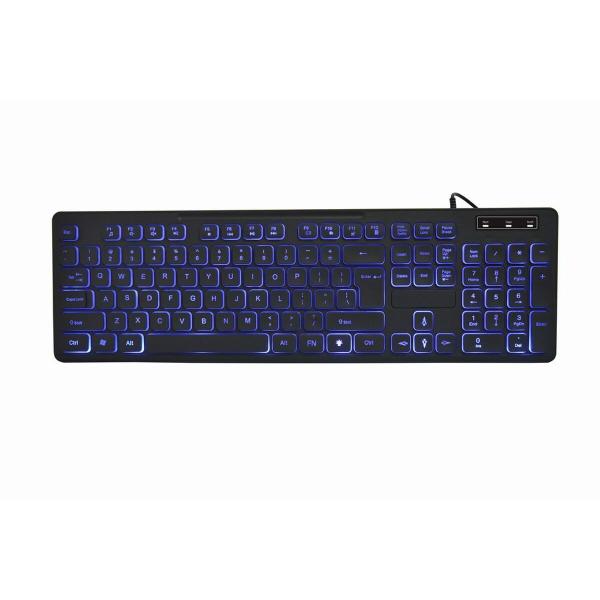 Teclado GEMBIRD KB-UML3-02 Preto Inglês EEUU QWERTY