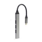 HUB Type - C Gembird UHB - CM - U3P1U2P3 - 03 Saidas 3xUSB 3.0 1x USB 2.0
