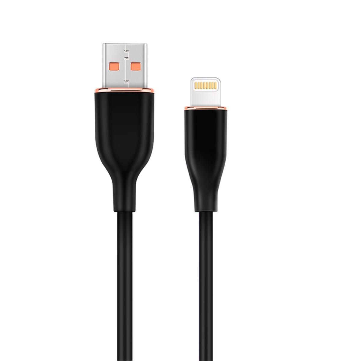 Carregador GEMBIRD CC-USB2S-AM8PM-1.5M-BK