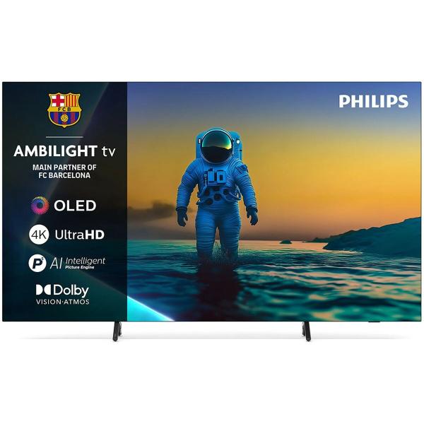 Smart TV Philips 77OLED820/12 77" UHD Ambilight DVB-T2 Google Assistant OLED DVB-S2 AMD FreeSync NVIDIA G-SYNC