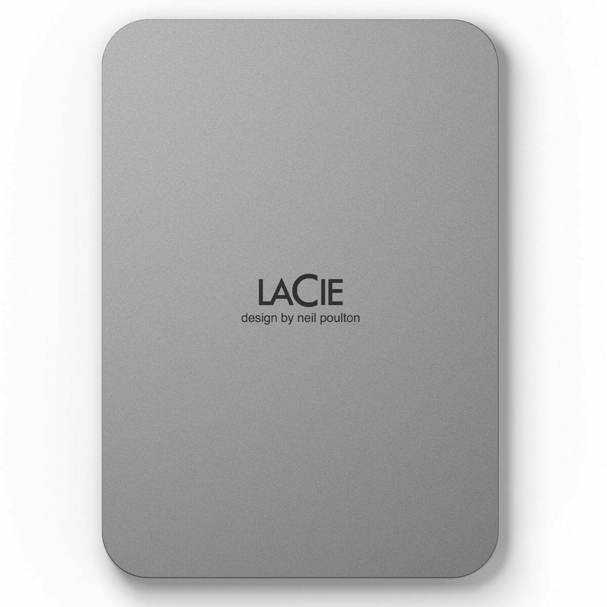 Disco Duro Externo LaCie STLP5000400 Magnética 5 TB Prateado