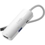 Hub USB Linq Byelements LQ49031 Branco Cinzento
