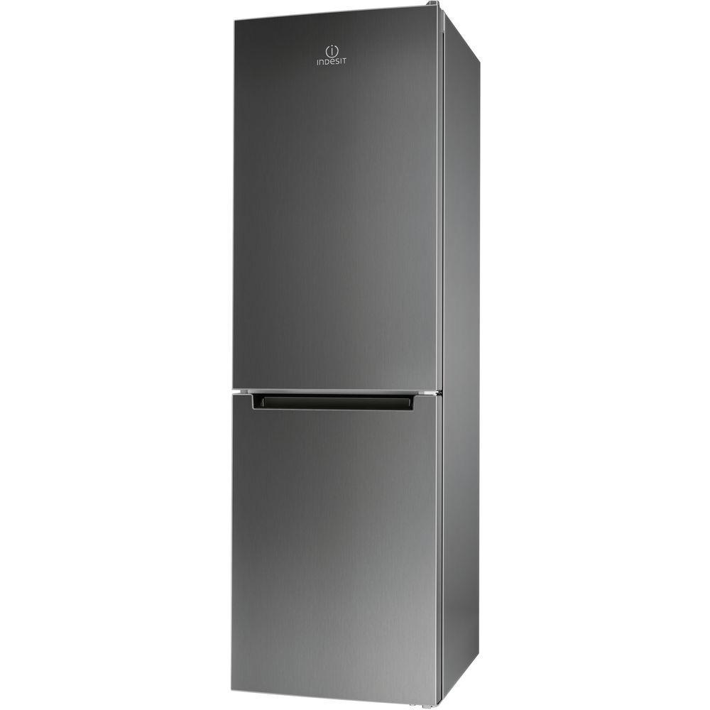 Frigorífico Combinado XIT8 T2E X 320L (Inox) - INDESIT