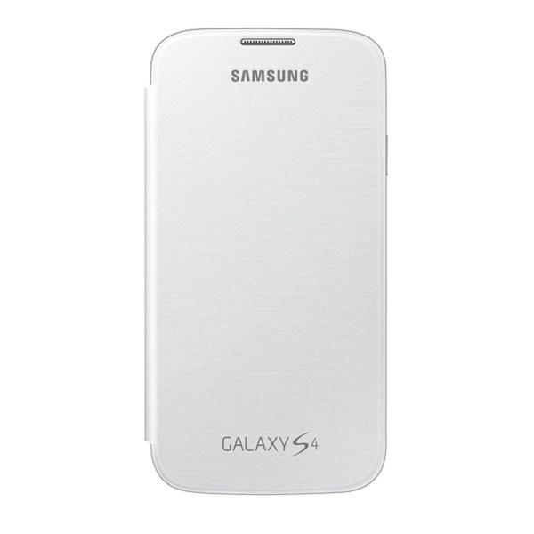 Capa tipo Livro para o Telemóvel Samsung Galaxy S4 i9500 Branco