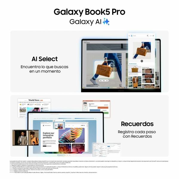 Laptop Samsung NP940XHA-KG3ES 14" 16 GB RAM 1 TB SSD