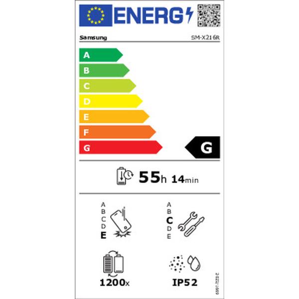 Tablet Samsung Galaxy Tab A9+ 11" Snapdragon 695 6 GB RAM 128 GB Prateado