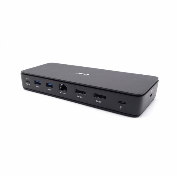 Hub USB i-Tec TB4DUALDPDOCKPDPRO Preto