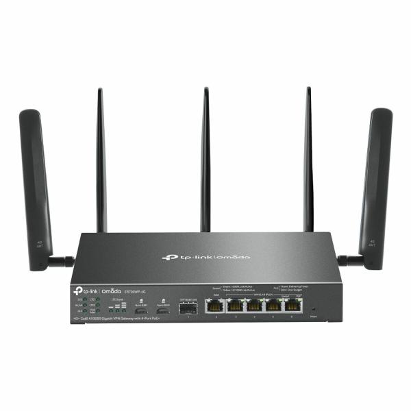 Router TP-Link ER706WP-4G Preto USB RJ45 Ethernet LAN PoE x 1