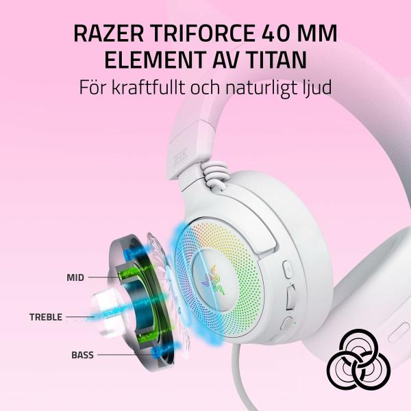 Auriculares Razer RZ04-05170400-R3M1 Branco