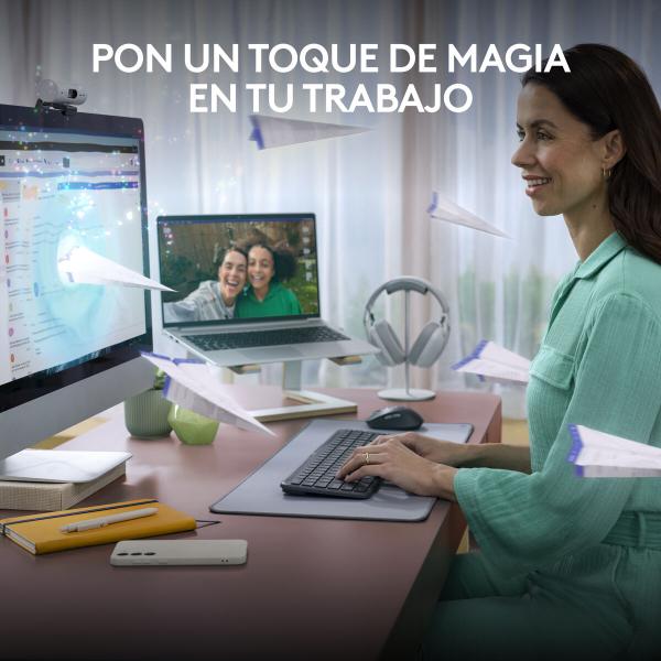 Teclado sem Fios Logitech 920-012455 Grafite QWERTY