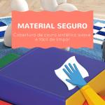 Conjunto de 4 Blocos de Espuma para Crianças Figuras de Construção Brinquedo de Aprendizagem Infantil 150x50x39cm Multicor