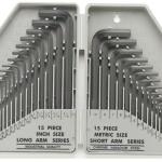 Kit de 30 Chaves Sextavadas Macho (Blister) - Toolland