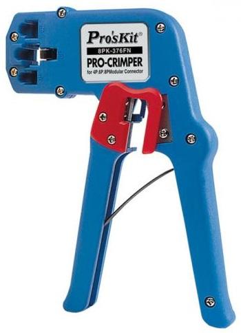 Alicate Cravar Fichas RJ11 / RJ12 / RJ22 / RJ45 - Proskit
