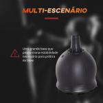 Saco de Boxe de Pé 165cm Sacos de Chão com Suporte para Preencher de Água ou Areia para Adultos e Crianças Preto