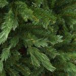 Árvore Artificial de Natal com Base Dobrável 934 Galhos PE e PVC Árvore de Natal Decorativa para Exterior Interior Ø105x210cm Verde