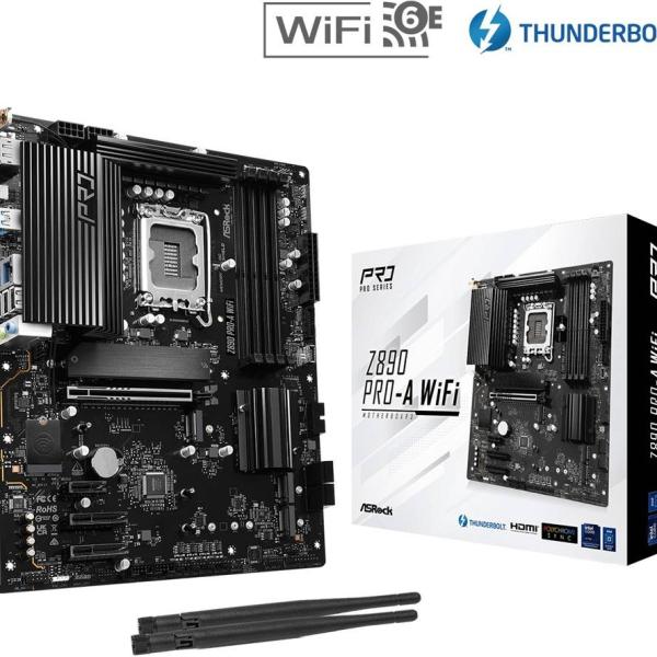 Motherboard ATX Z890 Pro - A WiFi Skt1851 - ASROCK