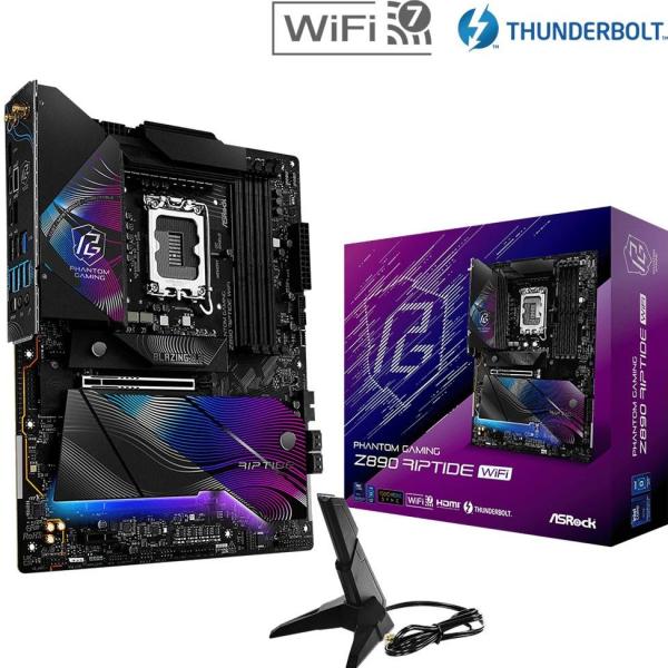 Motherboard ATX Z890 Riptide WiFi Skt1851 - ASROCK
