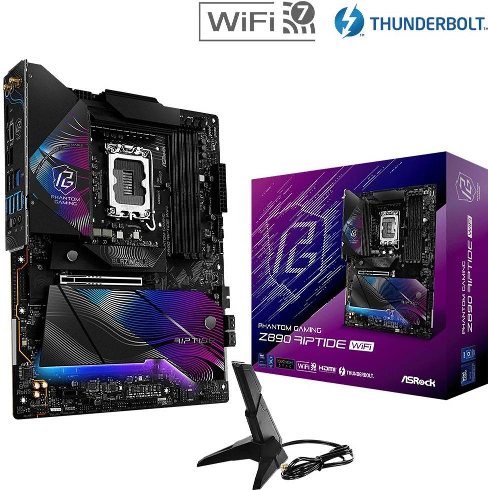 Motherboard ATX Z890 Riptide WiFi Skt1851 - ASROCK