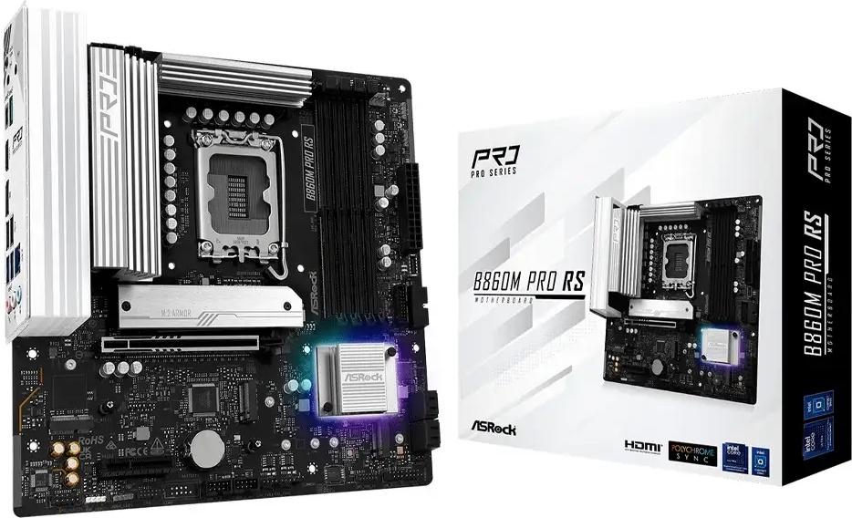 Motherboard Micro - ATX B860M Pro RS Skt1851 - ASROCK
