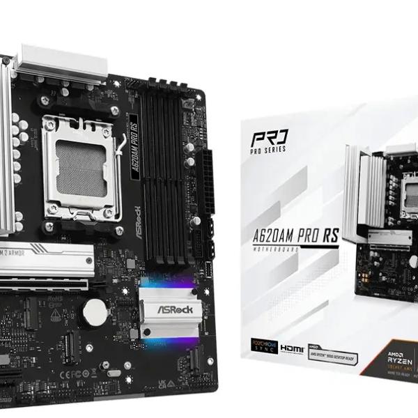 Motherboard Micro - ATX A620AM Pro RS SktAM5 - ASROCK
