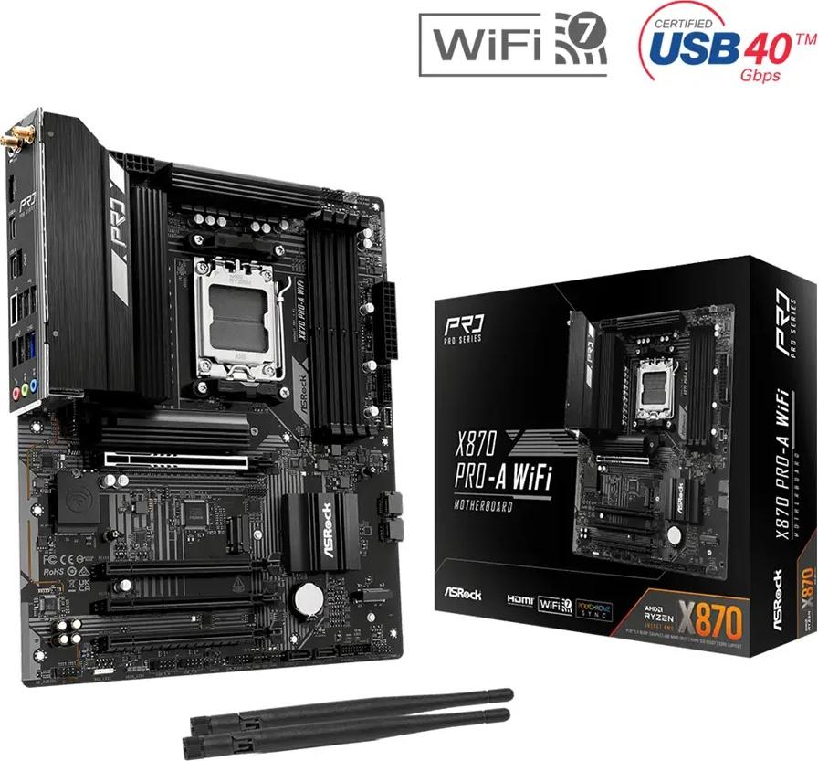 Motherboard ATX X870 Pro - A WiFi SktAM5 - ASROCK