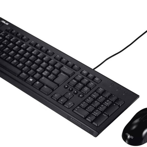 Teclado PT + Rato U2000 USB (Preto) - ASUS