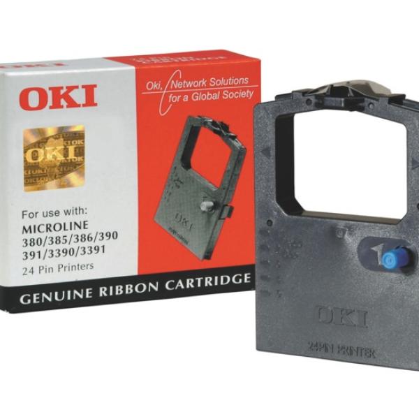 Fita de Impressão ML380 / 385/3901/391/3390/3391 Preto (2000000 Caractéres) - OKI