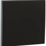 Tecla Simples Série LOGUS90 (Preto Mate) - EFAPEL