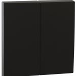 Tecla Dupla Série LOGUS90 (Preto Mate) - EFAPEL