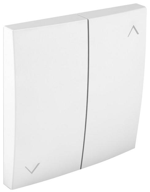 Tecla Dupla de Estore Série LOGUS90 (Branco) - EFAPEL