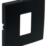 Centro p/ Tomada RJ45 Série LOGUS90 (Preto Mate) - EFAPEL