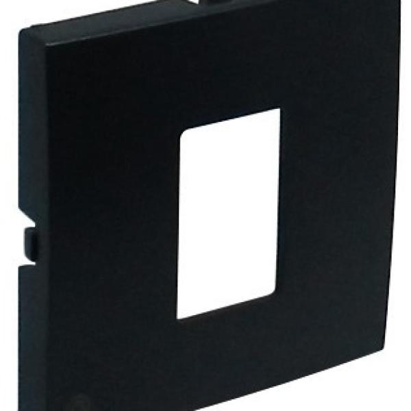 Centro p/ Tomada RJ45 Série LOGUS90 (Preto Mate) - EFAPEL