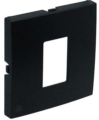 Centro p/ Tomada RJ45 Série LOGUS90 (Preto Mate) - EFAPEL
